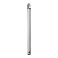 Photo of DELABIE SPORTING 2 time flow shower panel, M1/2", 30 sec flow time, aluminium