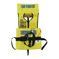 Foto von Faltbare Rettungsweste LALIZAS Compact für Erwachsene, gelb