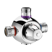 Foto af Central termostatblander DELABIE PREMIX CONFORT, Z1″1/2, 190 l/min, 218 × 129 × 26 mm