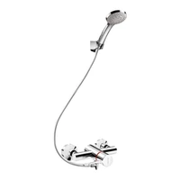 Foto de Conjunto de duche autovazio DELABIE com misturadora termostática sequencial SECURITHERM modelo nº H9630S, uniões standard