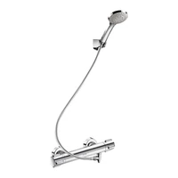 Foto de Conjunto de duche autovazio DELABIE com misturadora termostática SECURITHERM modelo nº H9739S, uniões standard