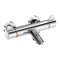 Foto de Misturadora de duche-banheira termostática DELABIE SECURITHERM Securitouch, uniões standard