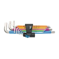 Zdjęcie Zestaw kluczy trzpieniowych Wera 3950/9 Hex-Plus Multicolour HF Stainless 1