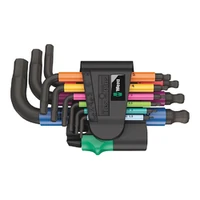 Photo of Wera 950/9 Hex-Plus Multicolour 2 Hex Key Set, BlackLaser