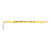 Photo of Wera 3950 SPKL Multicolour HF Stainless Steel Hex Key 4.0 mm