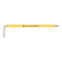 Photo of Wera 3950 SPKL Multicolour Stainless Steel Hex Key with ball end 4.0 mm
