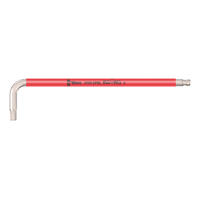 Photo of Wera 3950 SPKL Multicolour Stainless Steel Hex Key with ball end 6.0 mm