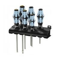 Photo of Screwdriver set Wera Kraftform 3334/3355/6 stainless steel, with rack
