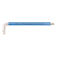 Foto de Chave L de aço inoxidável Wera 3950 PKL Multicor com ponta esférica 3/8″