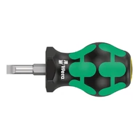Photo of Slotted short screwdriver Wera Kraftform 335 Stubby, 5.5 × 1.0 × 24.5 mm