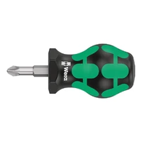 Photo of Pozidriv short screwdriver Wera Kraftform 355 PZ Stubby, PZ 2 × 25 mm