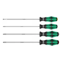 Photo of 4-piece screwdriver set Kraftform Plus 200 mm-long blades, Wera 335/350/355/4