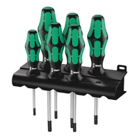 Photo of 6-piece TORX® screwdriver set with rack, Wera Kraftform 367/6 TORX®