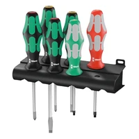 Photo of 6-piece screwdriver set with rack, Wera Kraftform 334/368/6