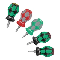 Photo of 5-piece short screwdriver set, Wera Kraftform Stubby Set 3