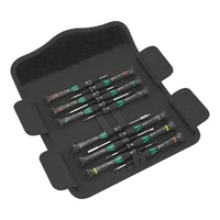 Photo of Precision screwdriver set in a pouch Wera Kraftform Micro 12 Electronics 1, 12 pieces