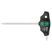 Photo of TORX® screwdriver with T-handle and holding function Wera 467 TORX® HF, TX 8 × 100 mm