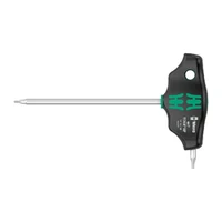 Photo of TORX® screwdriver with T-handle and holding function Wera 467 TORX® HF, TX 10 × 100 mm