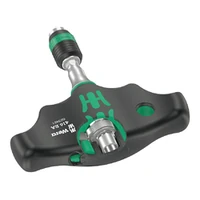 Photo of T-handle bitholding screwdriver Rapidaptor Wera 416 R, for bits with 1/4˝ hex drive, with ratchet