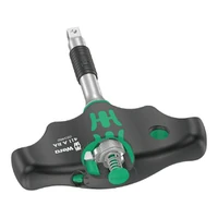Photo of T-handle adapter screwdriver with ratchet function, Wera 411 A RA, with 1/4˝ socket mounting