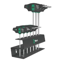 Photo of TORX® screwdriver set with T-handle and holding function Wera 467/7 TORX® HF Set 2