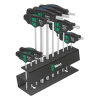 Photo of 10-piece T-handle screwdriver set Wera Bicycle Set 6