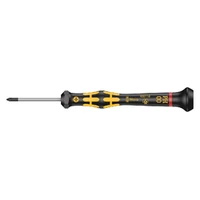 Foto von Kreuzschlitz-Präzisions-ESD-Schraubendreher Wera Kraftform Micro 1550 PH ESD, PH 00 × 40 mm
