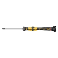 Foto von Kreuzschlitz-Präzisions-ESD-Schraubendreher Wera Kraftform Micro 1550 PH ESD, PH 00 × 60 mm