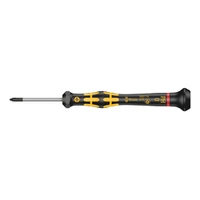 Foto von Kreuzschlitz-Präzisions-ESD-Schraubendreher Wera Kraftform Micro 1550 PH ESD, PH 0 × 40 mm
