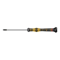 Foto von Kreuzschlitz-Präzisions-ESD-Schraubendreher Wera Kraftform Micro 1550 PH ESD, PH 1 × 80 mm