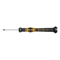 Photo of Screwdriver for Microstix® screws, ESD Wera Kraftform Micro 1572 ESD, m × 40 mm