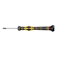 Photo of Screwdriver for Microstix® screws, ESD Wera Kraftform Micro 1572 ESD, 00 × 40 mm