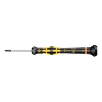 Photo of Screwdriver for Microstix® screws, ESD Wera Kraftform Micro 1572 ESD, 0 × 40 mm