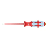 Photo of Slotted screwdriver, stainless steel Wera Kraftform 3160 i VDE, 4.0 × 0.8 × 100 mm