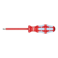 Photo of Pozidriv screwdriver, stainless steel Wera Kraftform 3165 i PZ VDE, PZ 1 × 80 mm