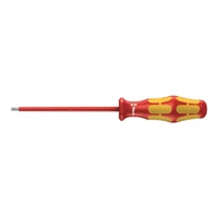 Photo of Slotted insulated screwdriver Wera Kraftform 160 i VDE, 3.0 × 0.5 × 100 mm