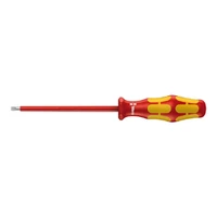 Photo of Slotted insulated screwdriver Wera Kraftform 160 i VDE, 3.5 × 0.6 × 100 mm