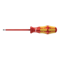 Photo of Slotted insulated screwdriver Wera Kraftform 160 i VDE, 4.0 × 0.8 × 100 mm