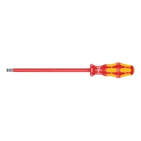 Photo of Slotted insulated screwdriver Wera Kraftform 160 i VDE, 6.5 × 1.2 × 200 mm
