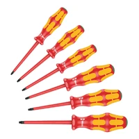 Photo of 6-piece TORX® screwdriver set, insulated VDE Wera Kraftform 167 i/6