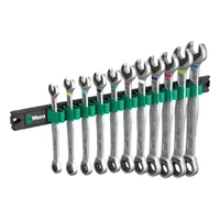 Photo of Magnetic rail Wera 9630 with 6000 Joker 1 combination ratcheting wrench set, 11 pieces