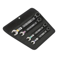 Photo of Set of 4 combination ratcheting wrenches Wera 6001 Joker Switch 4 Imperial Set 1, in a pouch
