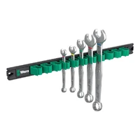 Photo of Magnetic rail Wera 9641 with 6003 Joker 2 combination wrench set, 5 pieces