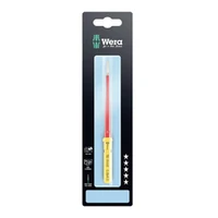 Photo of Slotted interchangeable blade 4.0 × 0.8 × 157 mm, VDE, stainless steel Wera Kraftform Kompakt VDE 3060 iS Take it easy SB