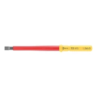 Photo of Insulated slotted interchangeable blade 6.5 × 1.2 × 157 mm Wera Kraftform Kompakt VDE 60 i Take it easy 