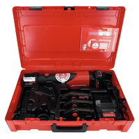 Zdjęcie SET: Akülü presleme makinesi ROMAX 4000 ROTHENBERGER, U 16–20–25 mm pres çeneleri ile, AMPShare