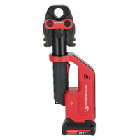 Photo of SET: Cordless press tool ROMAX COMPACT III ROTHENBERGER with >B< MaxiPro jaws 1/4–1 1/8″, AMPShare