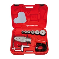 Foto di SET: Saldatrice elettronica per polifusione di tubi Ø20–63 mm. ROTHENBERGER ROWELD P63 S-6 Sword, 230 V