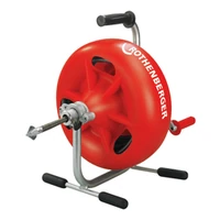 Photo of Manual pipe cleaner type 3S ROTHENBERGER, with spiral 13 mm × 15 m, on drum