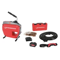 Photo of SET: Cordless pipe cleaning machine ROTHENBERGER R600 VarioClean with accessories